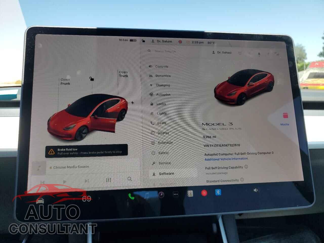 TESLA MODEL 3 2019 - 5YJ3E1EA0KF322678