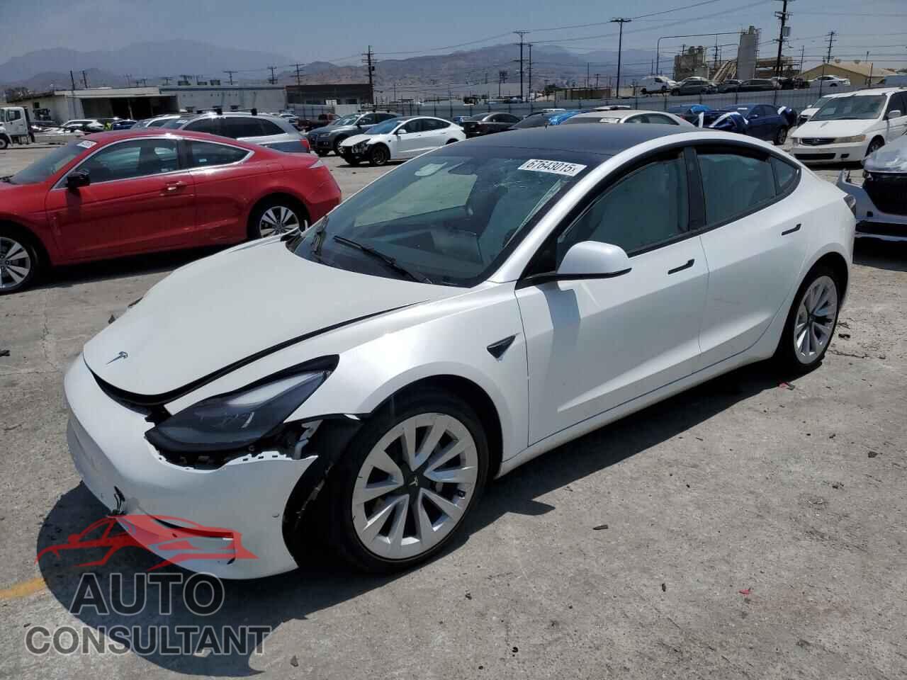 TESLA MODEL 3 2022 - 5YJ3E1EB8NF360768