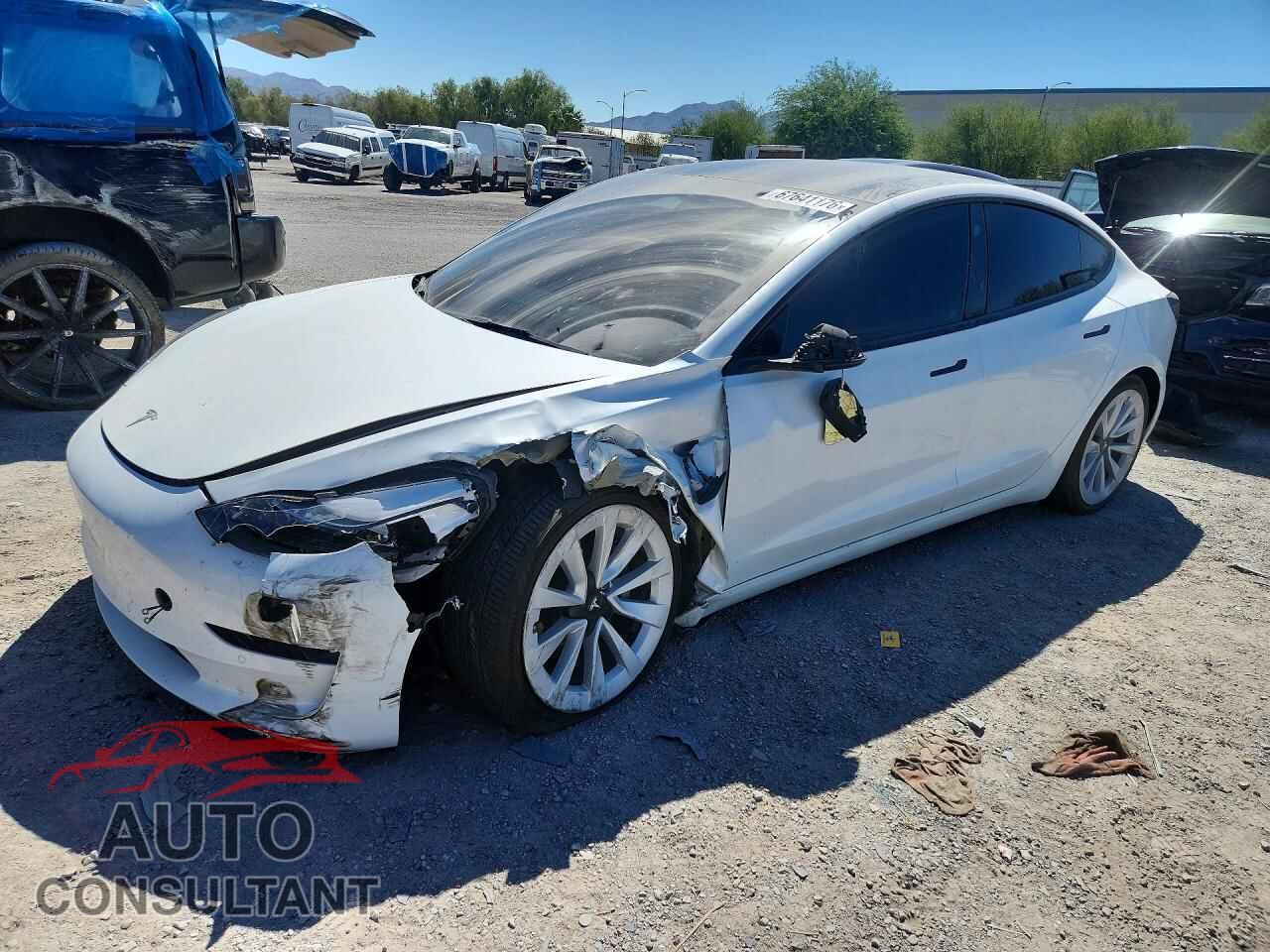 TESLA MODEL 3 2022 - 5YJ3E1EB8NF342058