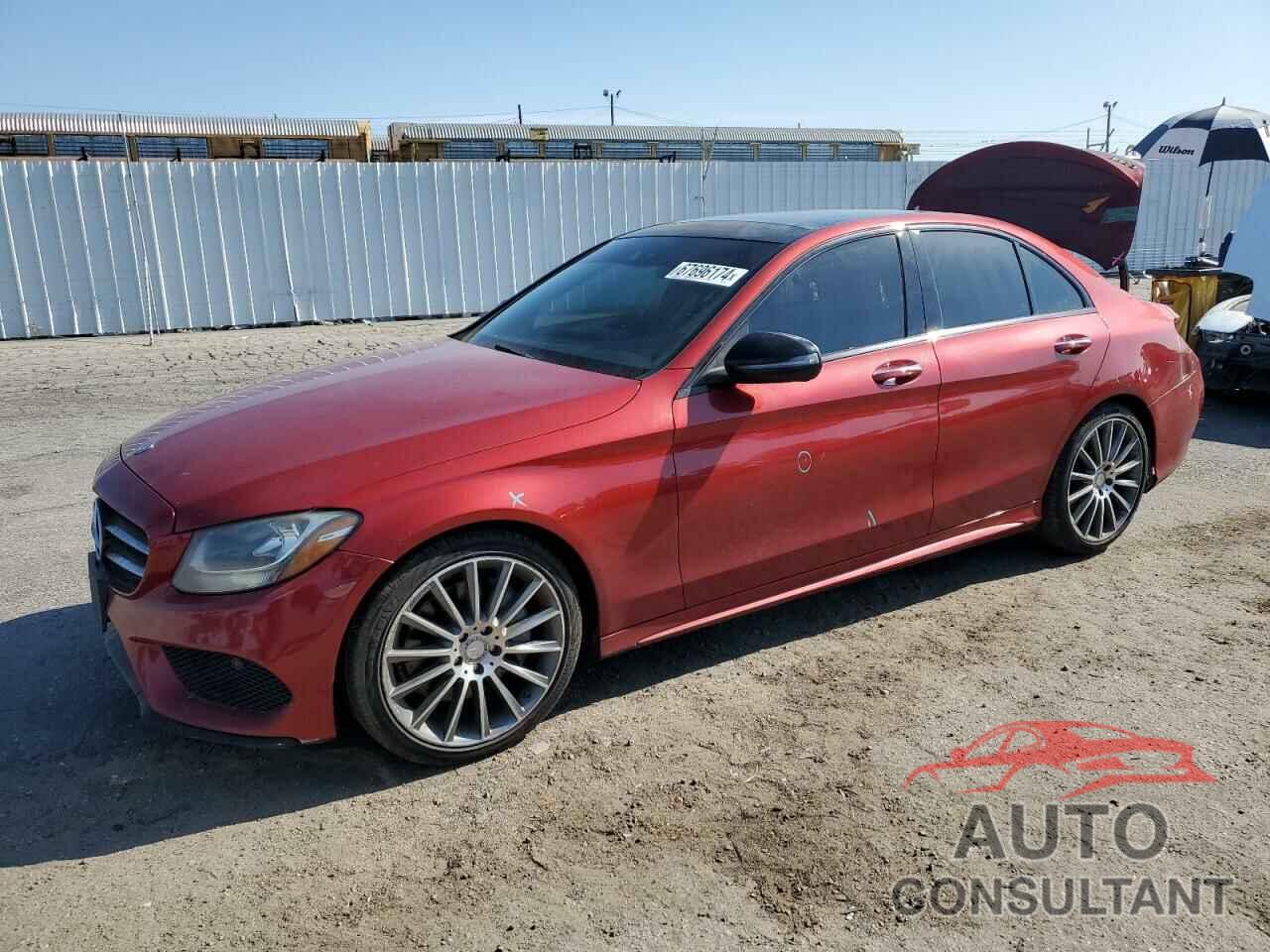 MERCEDES-BENZ C-CLASS 2016 - 55SWF4JB0GU154511