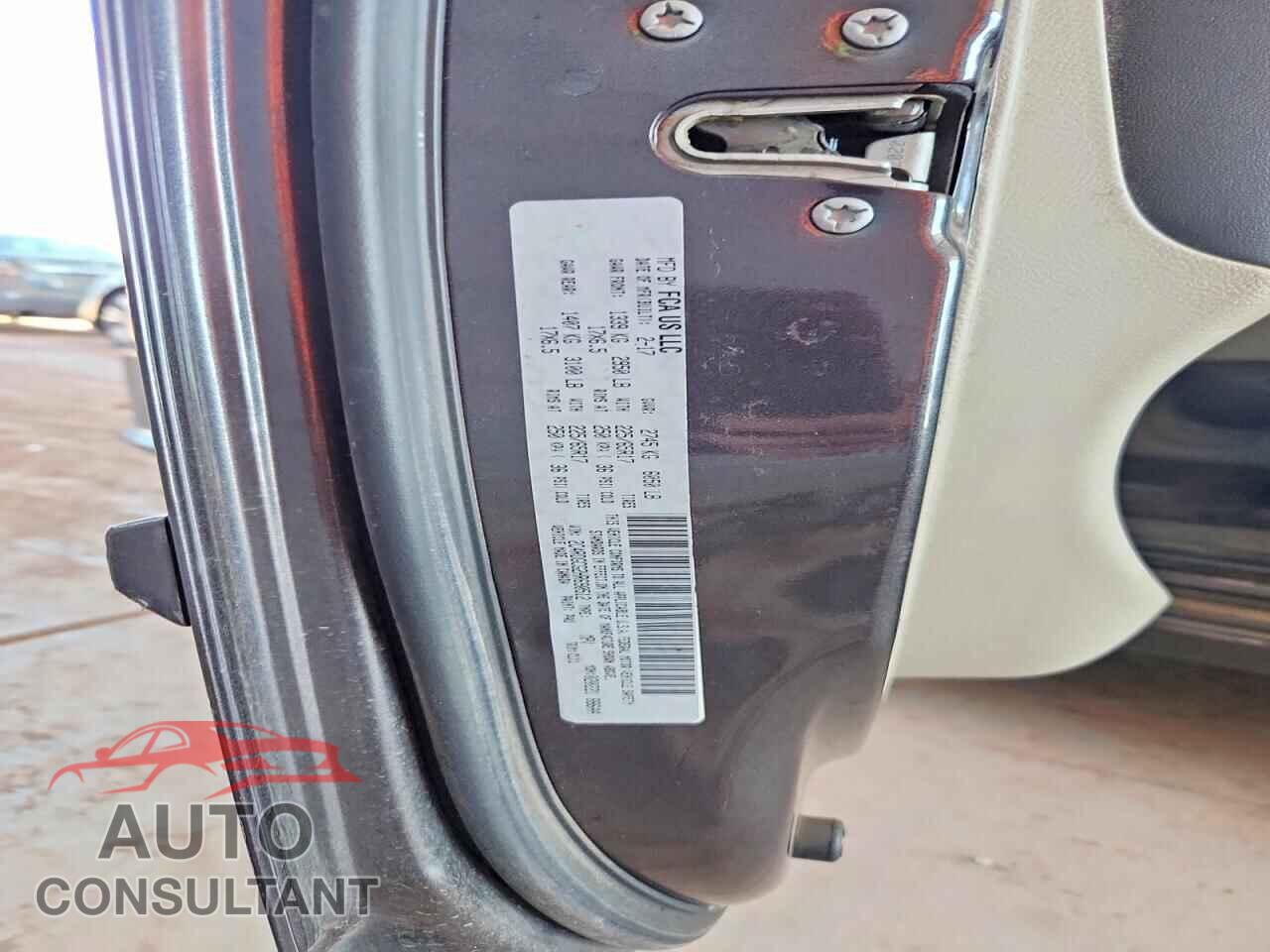 DODGE CARAVAN 2017 - 2C4RDGCG2HR690512