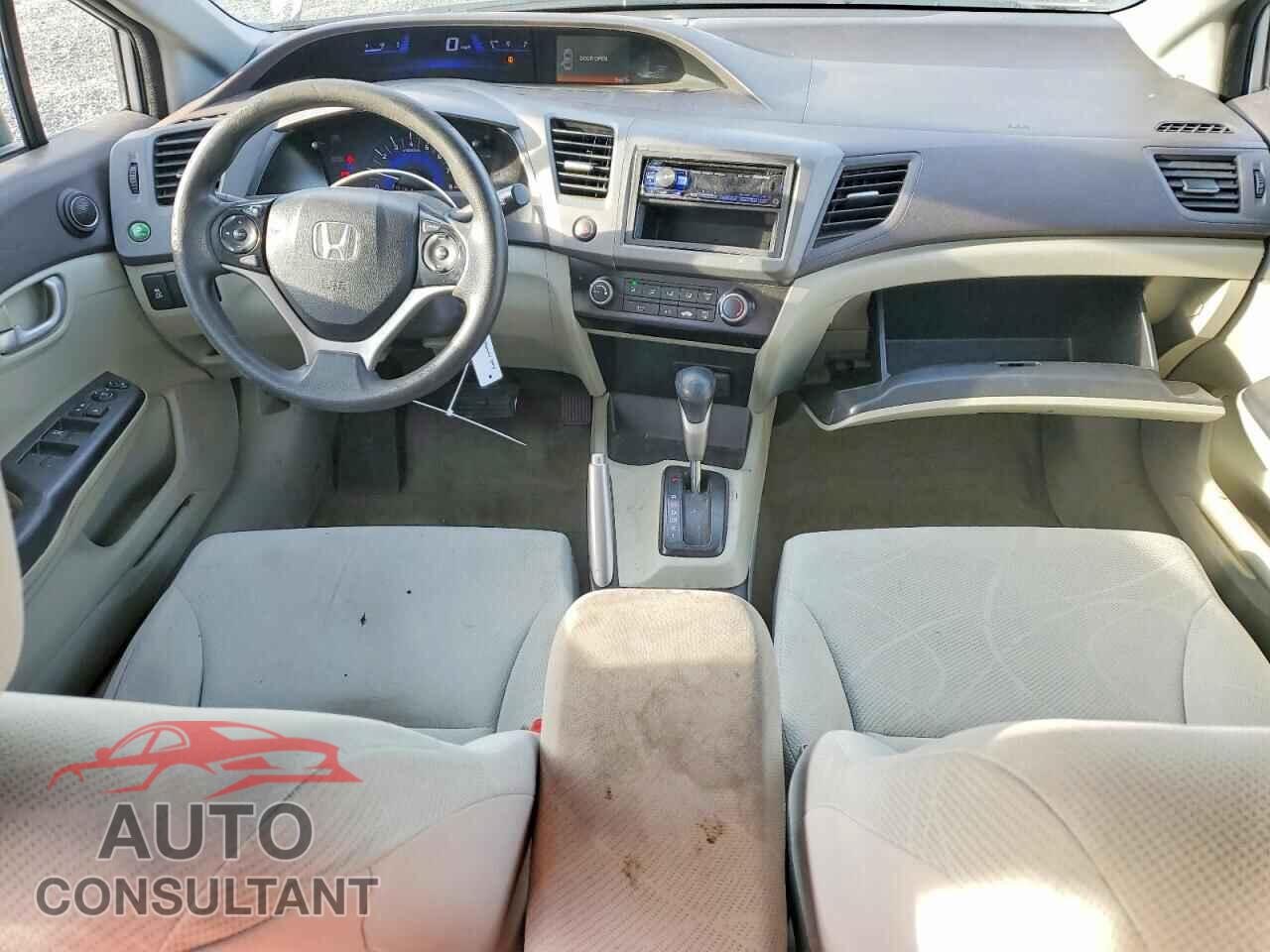 HONDA CIVIC 2012 - 19XFB2F56CE320485