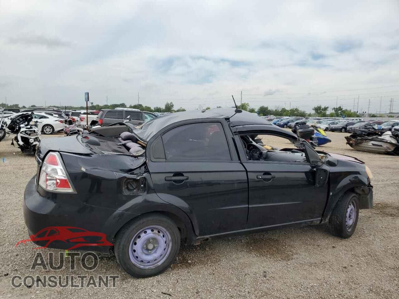 CHEVROLET AVEO 2009 - KL1TD56E89B602784