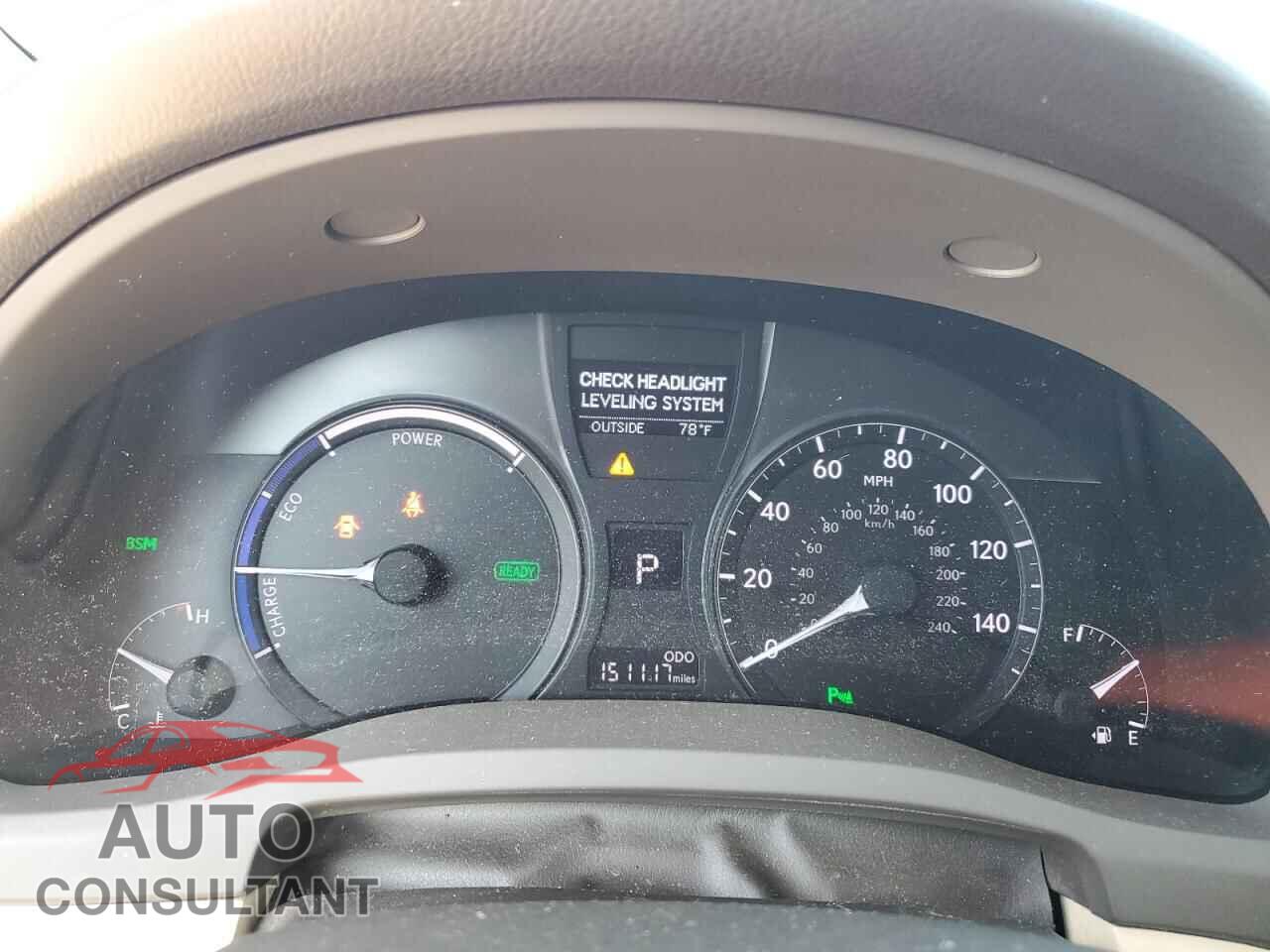 LEXUS RX450 2013 - JTJBC1BA9D2061687