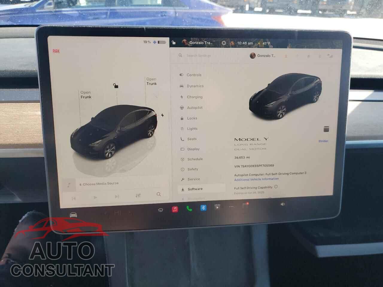TESLA MODEL Y 2023 - 7SAYGDEE6PF705569