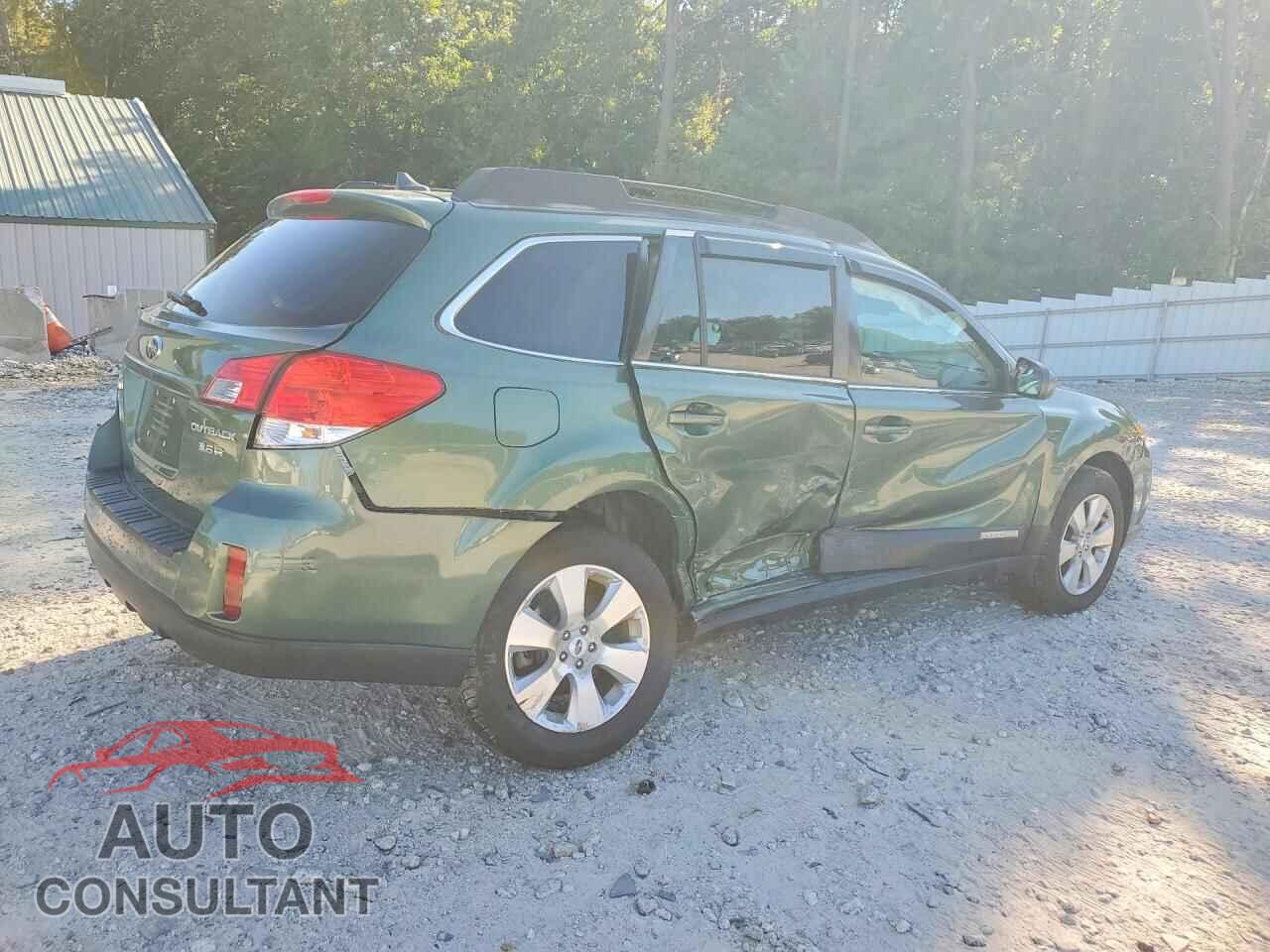 SUBARU OUTBACK 2011 - 4S4BRDKC5B2431093
