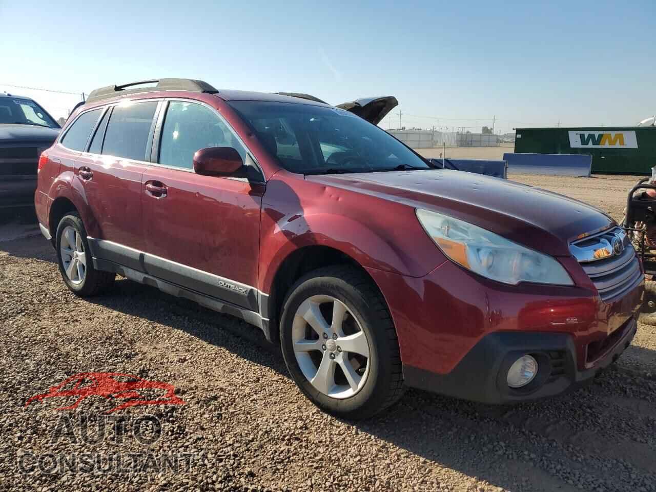 SUBARU OUTBACK 2013 - 4S4BRCCC8D3282555