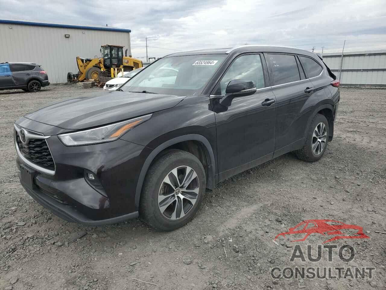 TOYOTA HIGHLANDER 2021 - 5TDGZRBH8MS072322