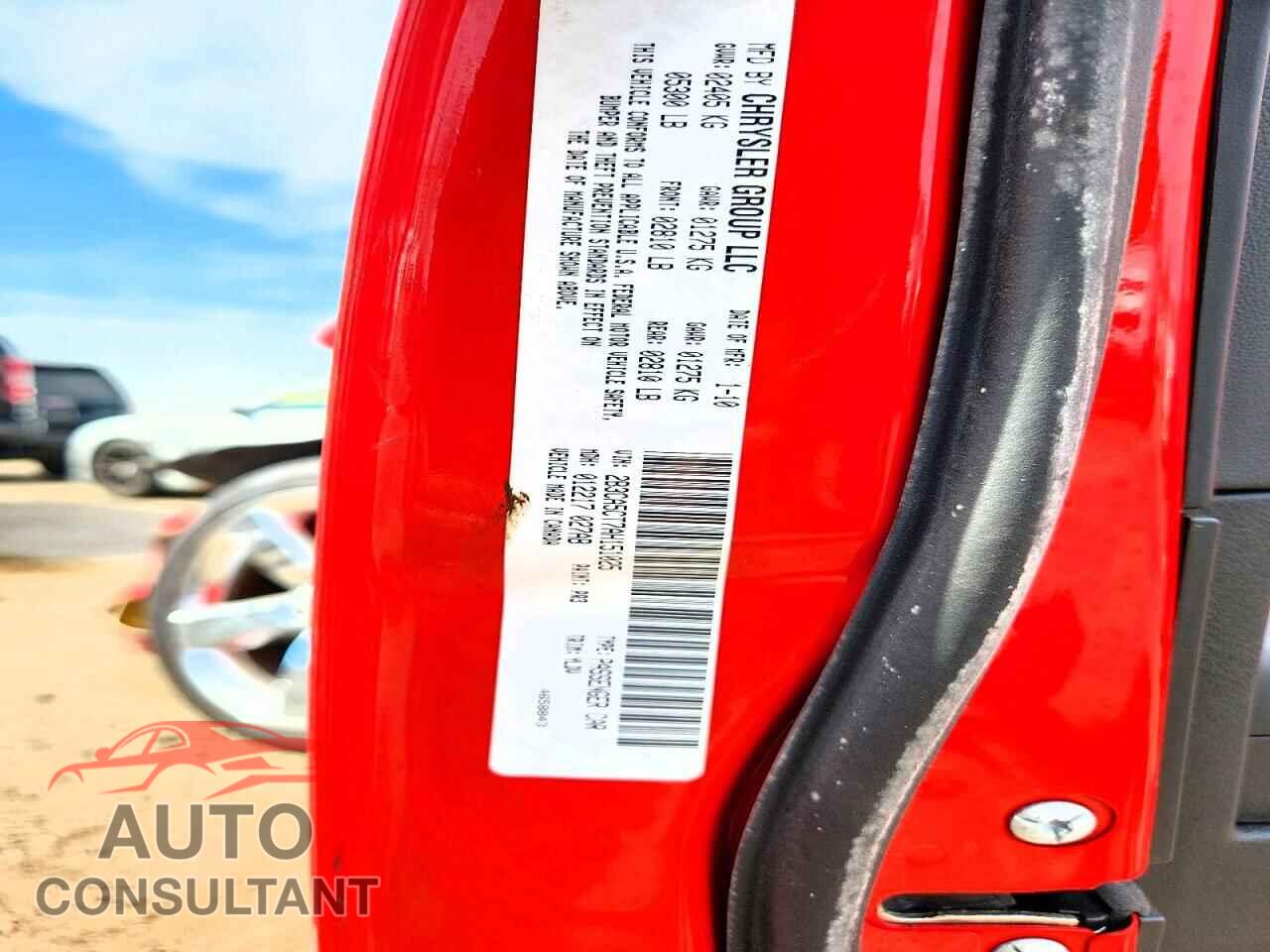DODGE CHARGER 2010 - 2B3CA5CT7AH151025