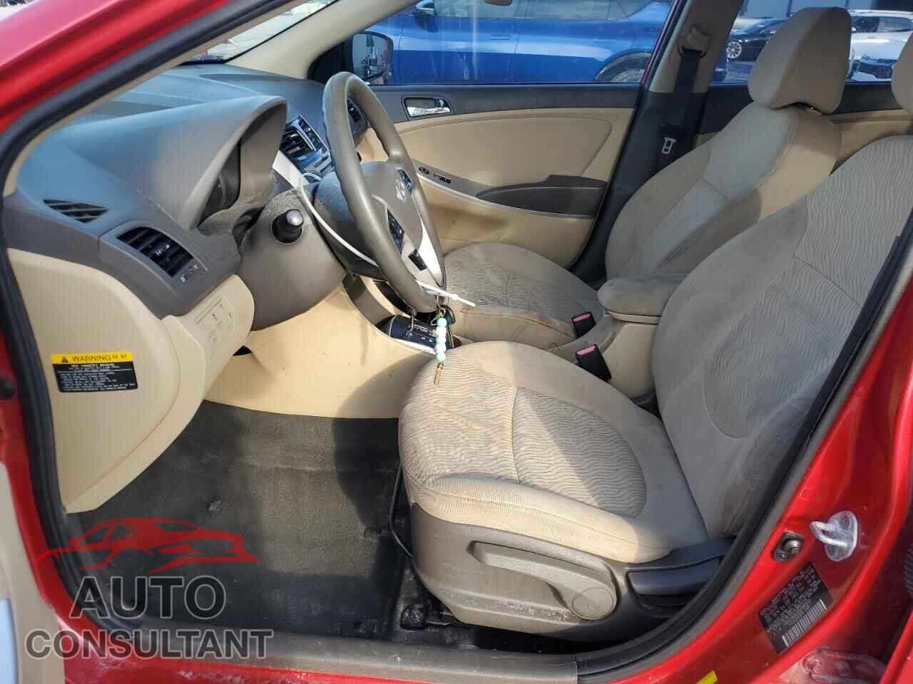 HYUNDAI ACCENT 2013 - KMHCU4AE5DU396925