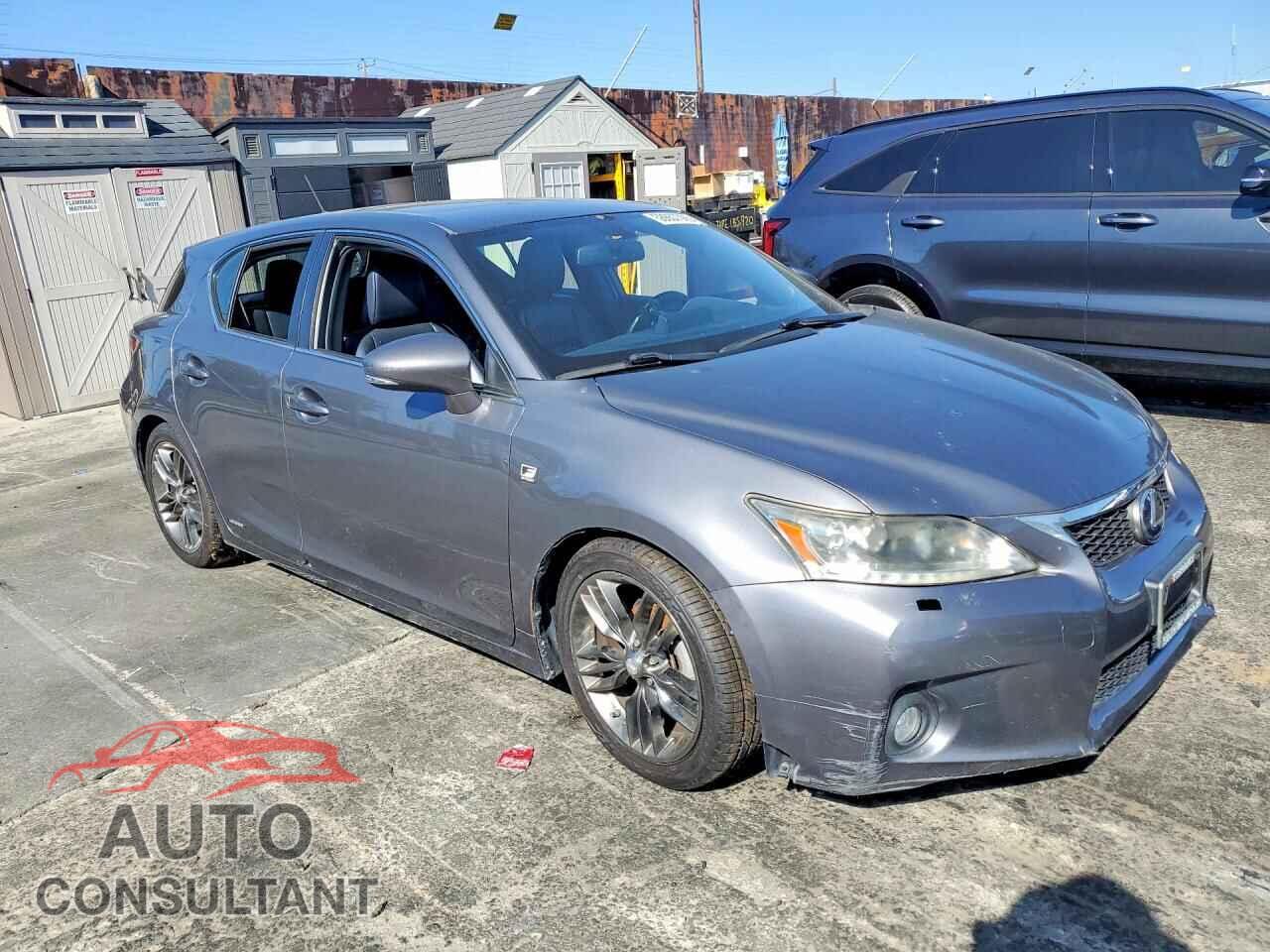 LEXUS CT 200 2012 - JTHKD5BH5C2069500
