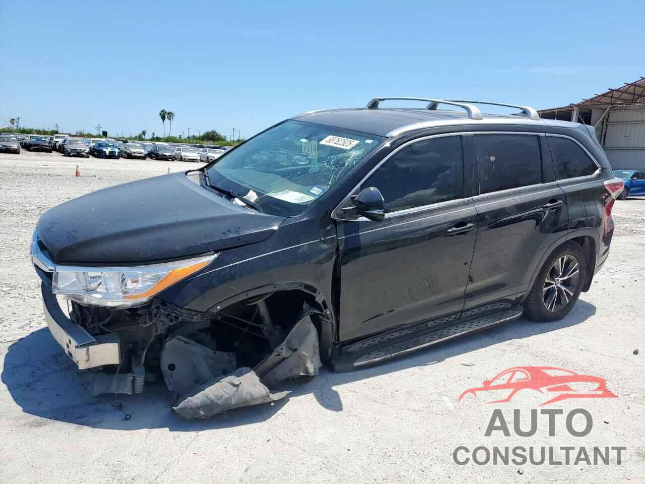 TOYOTA HIGHLANDER 2016 - 5TDKKRFH9GS503442