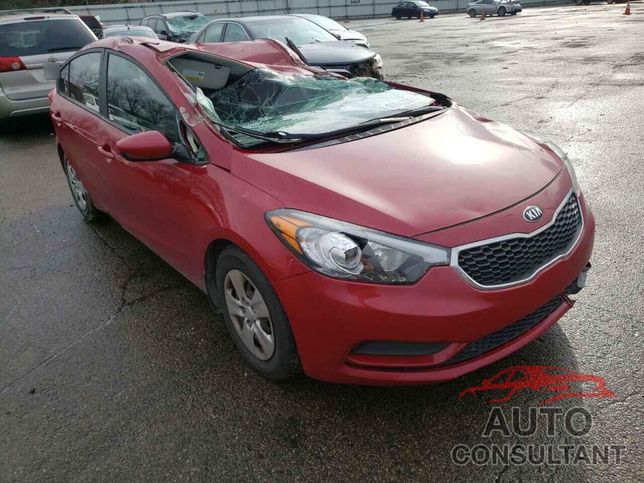 KIA FORTE 2016 - KNAFK4A60G5568046