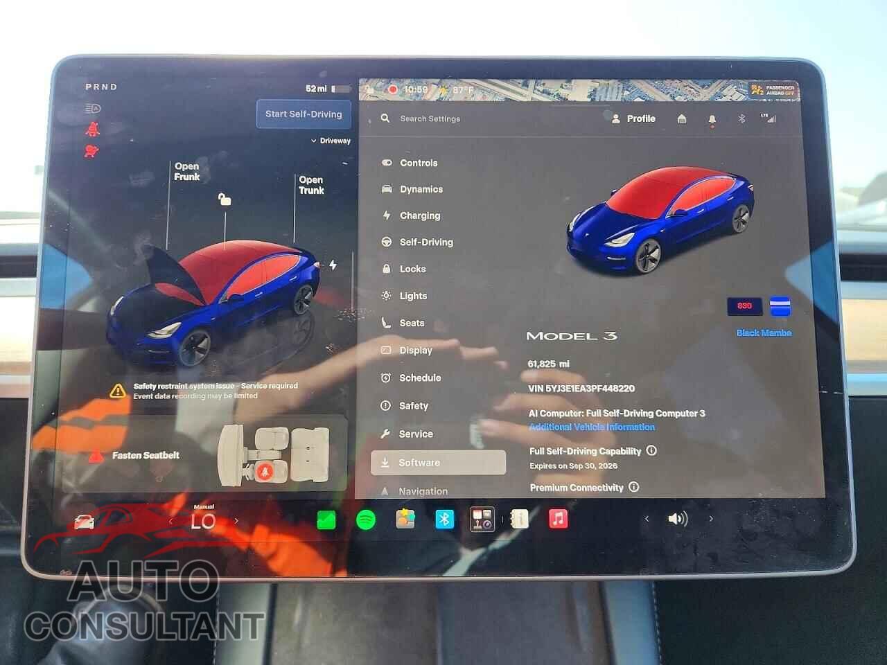 TESLA MODEL 3 2023 - 5YJ3E1EA3PF448220