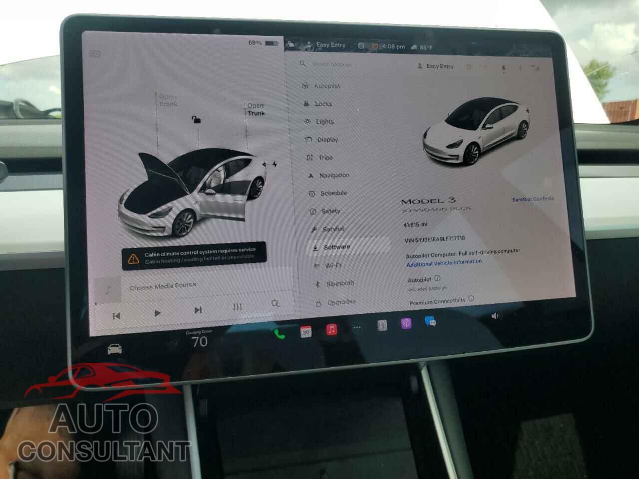 TESLA MODEL 3 2020 - 5YJ3E1EA9LF717718