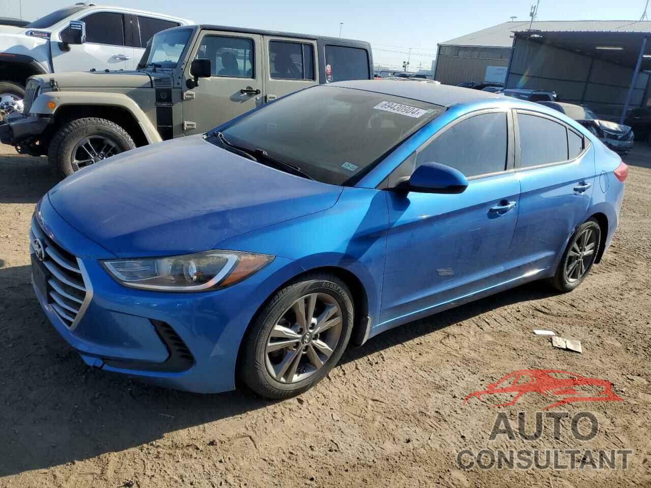 HYUNDAI ELANTRA 2018 - 5NPD84LF8JH249183