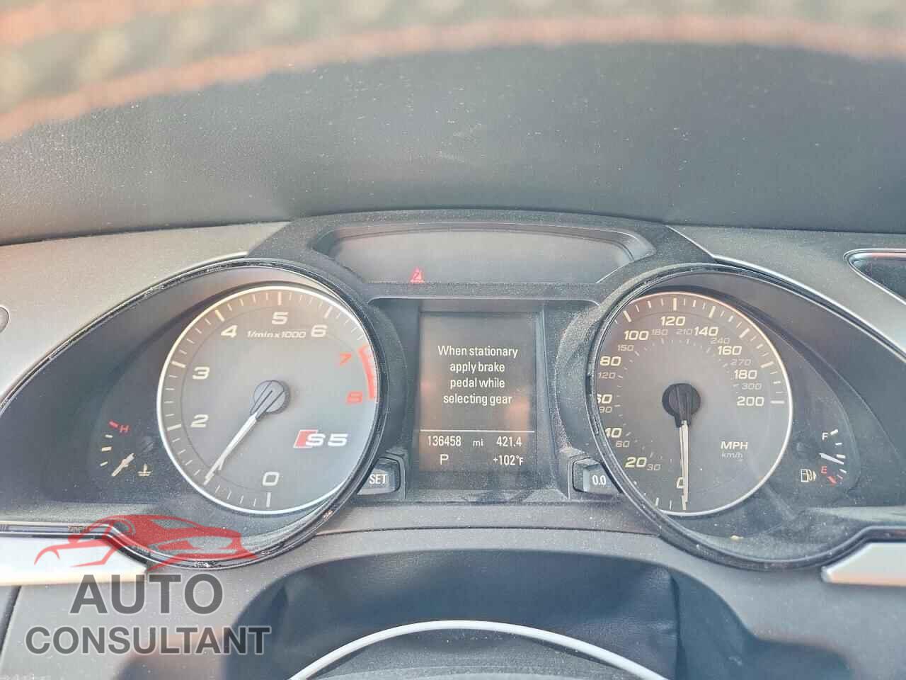AUDI S5/RS5 2012 - WAUCVAFR5CA006141