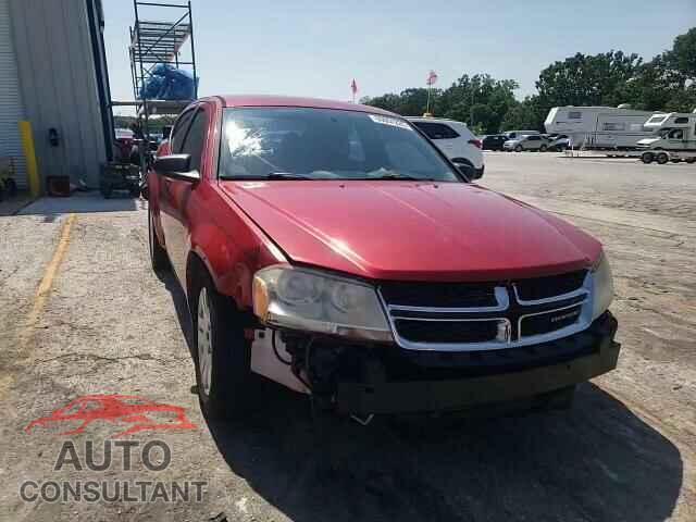 DODGE AVENGER 2013 - 1C3CDZAB3DN757428