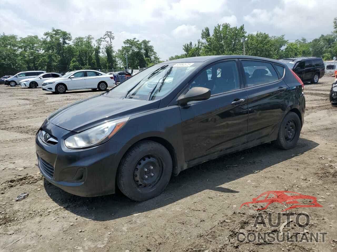 HYUNDAI ACCENT 2013 - KMHCT5AE5DU061091