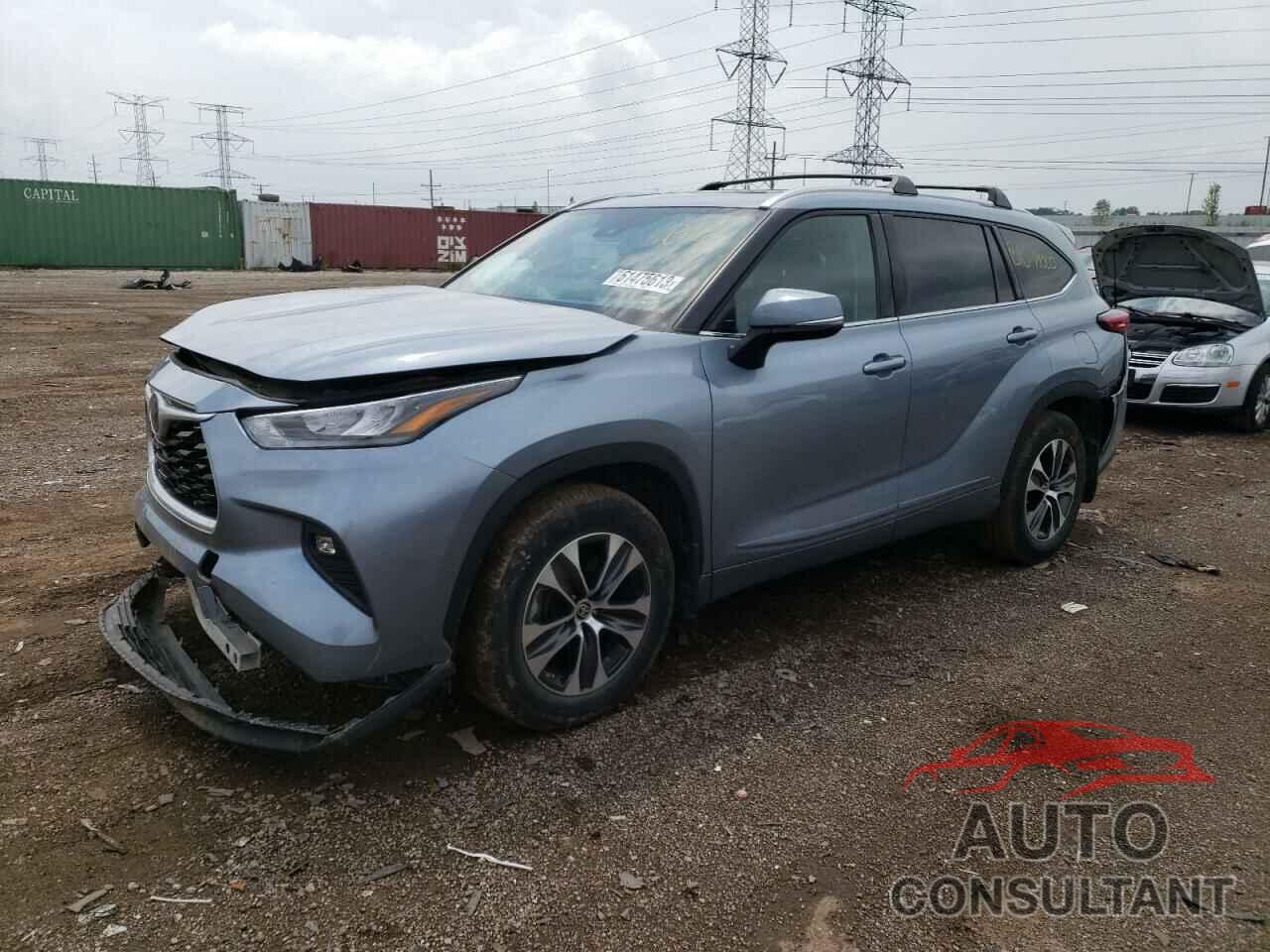 TOYOTA HIGHLANDER 2020 - 5TDGZRBH7LS039102