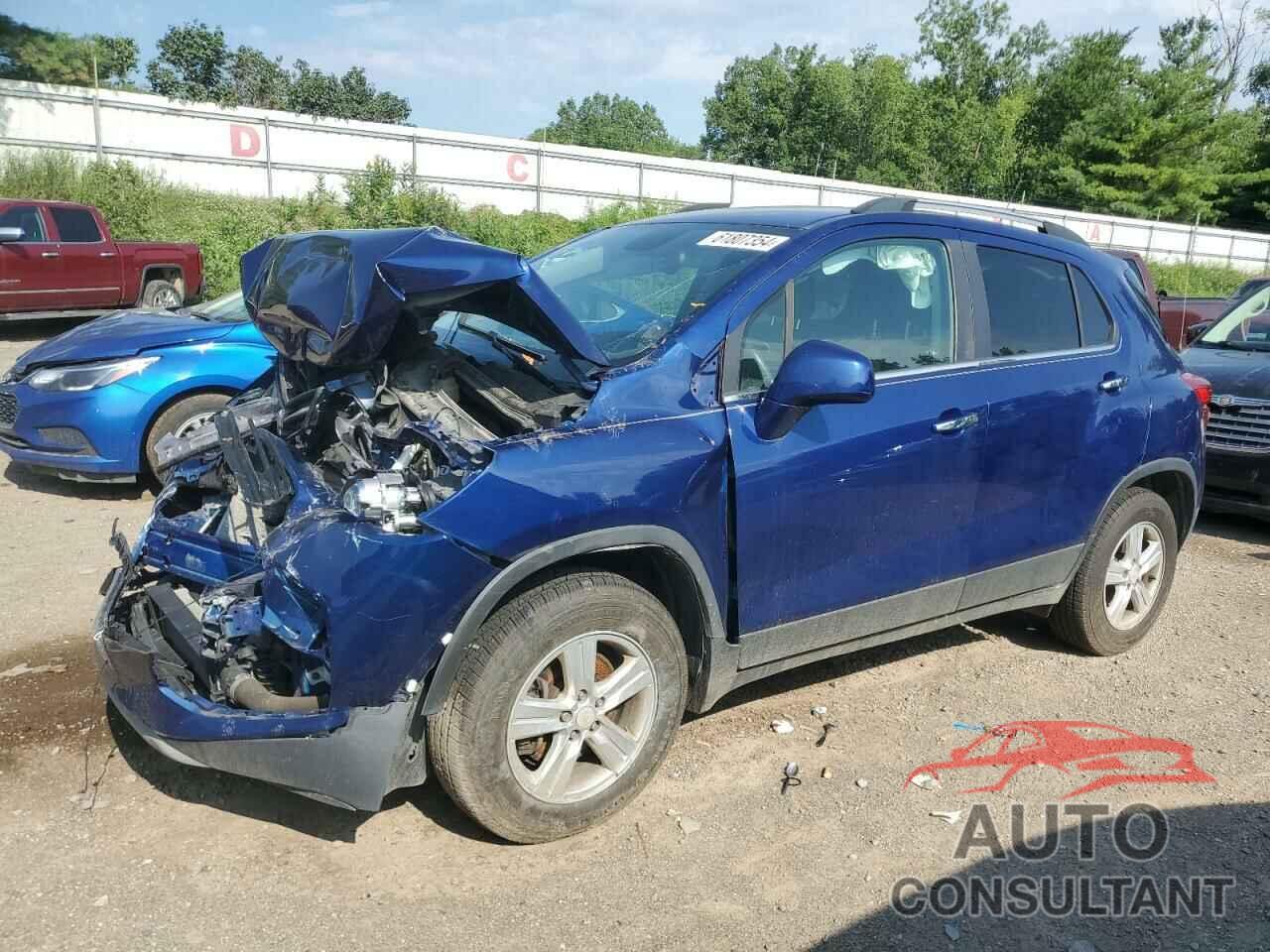 CHEVROLET TRAX 2017 - 3GNCJPSB3HL197186