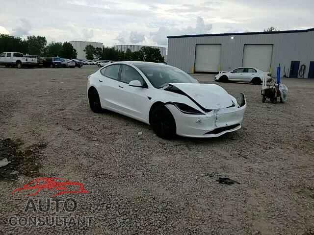 TESLA MODEL 3 2024 - 5YJ3E1EB4RF822412