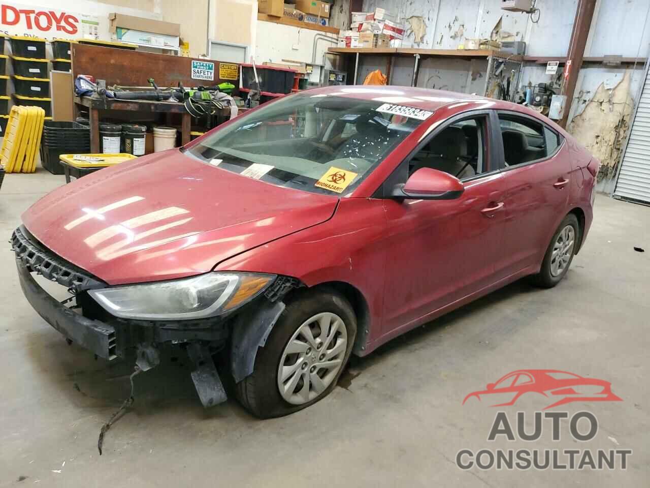 HYUNDAI ELANTRA 2017 - 5NPD74LF8HH191797