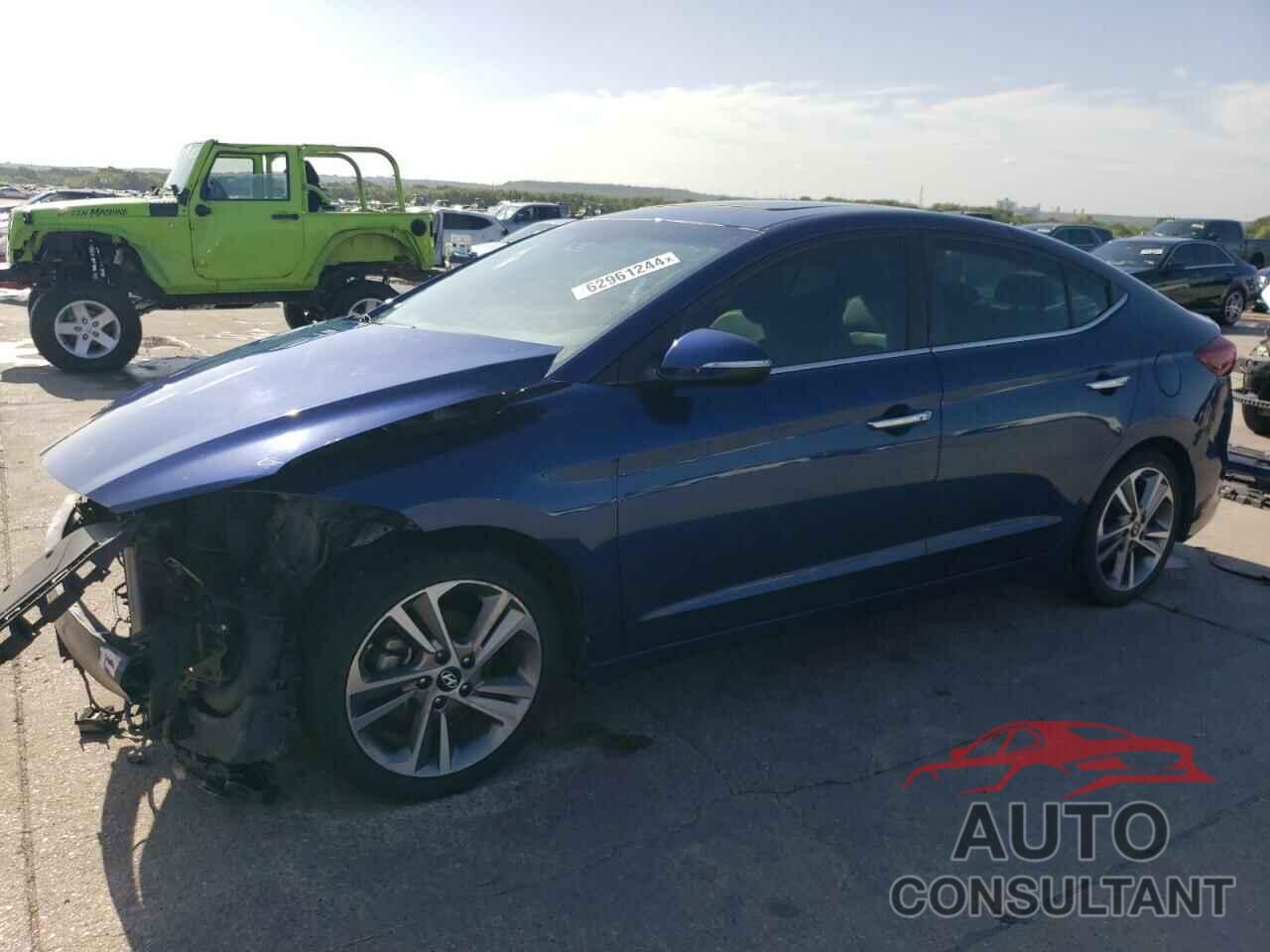 HYUNDAI ELANTRA 2017 - 5NPD84LF4HH037102