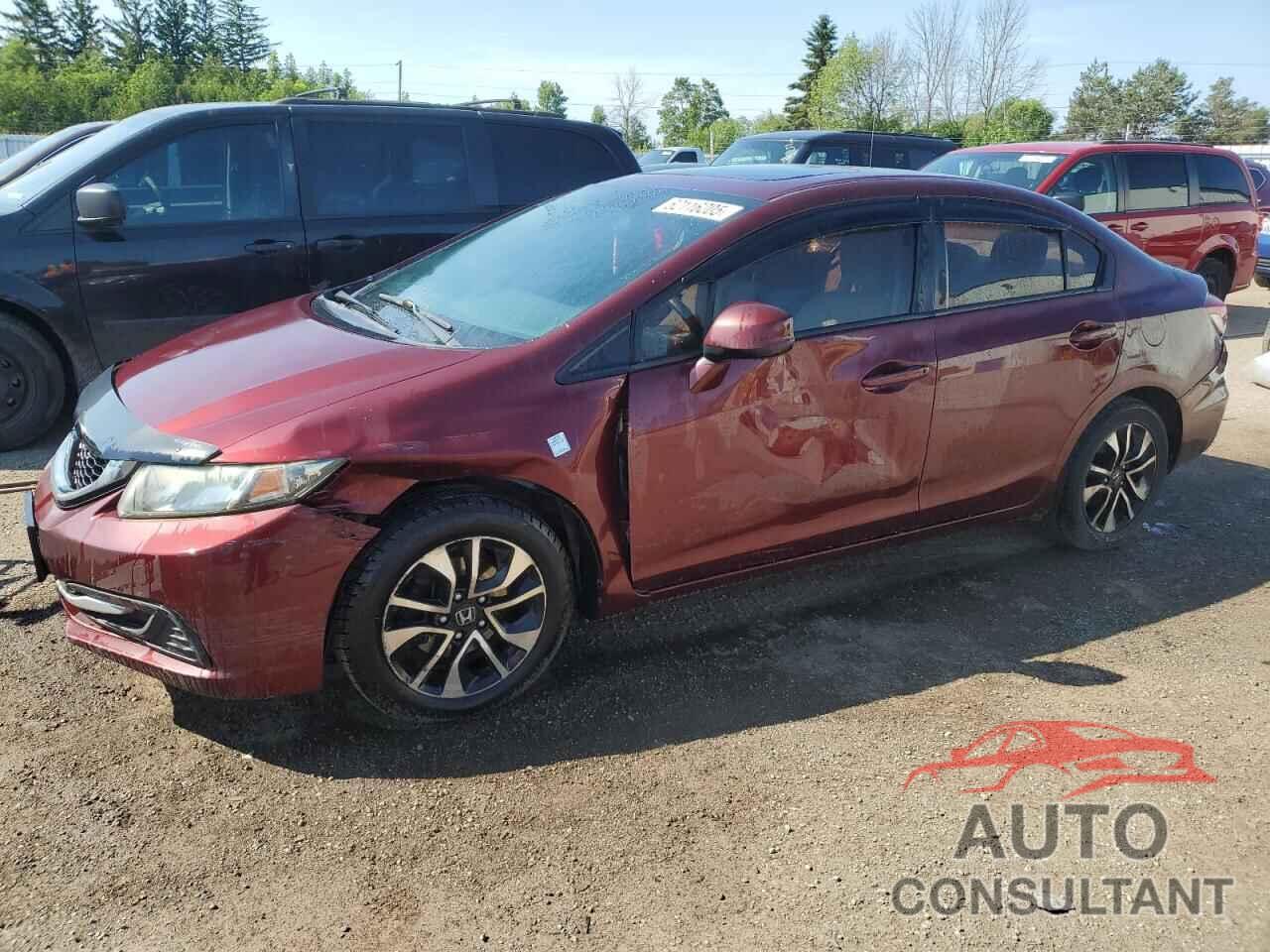 HONDA CIVIC 2013 - 2HGFB2F54DH035548