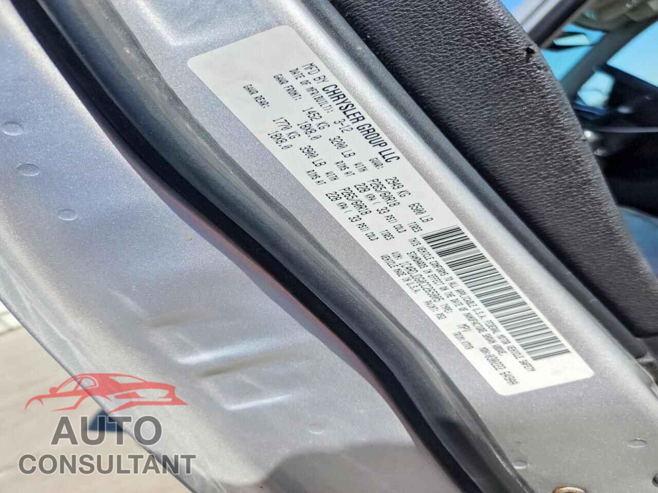 DODGE DURANGO 2012 - 1C4RDJDG0CC265805
