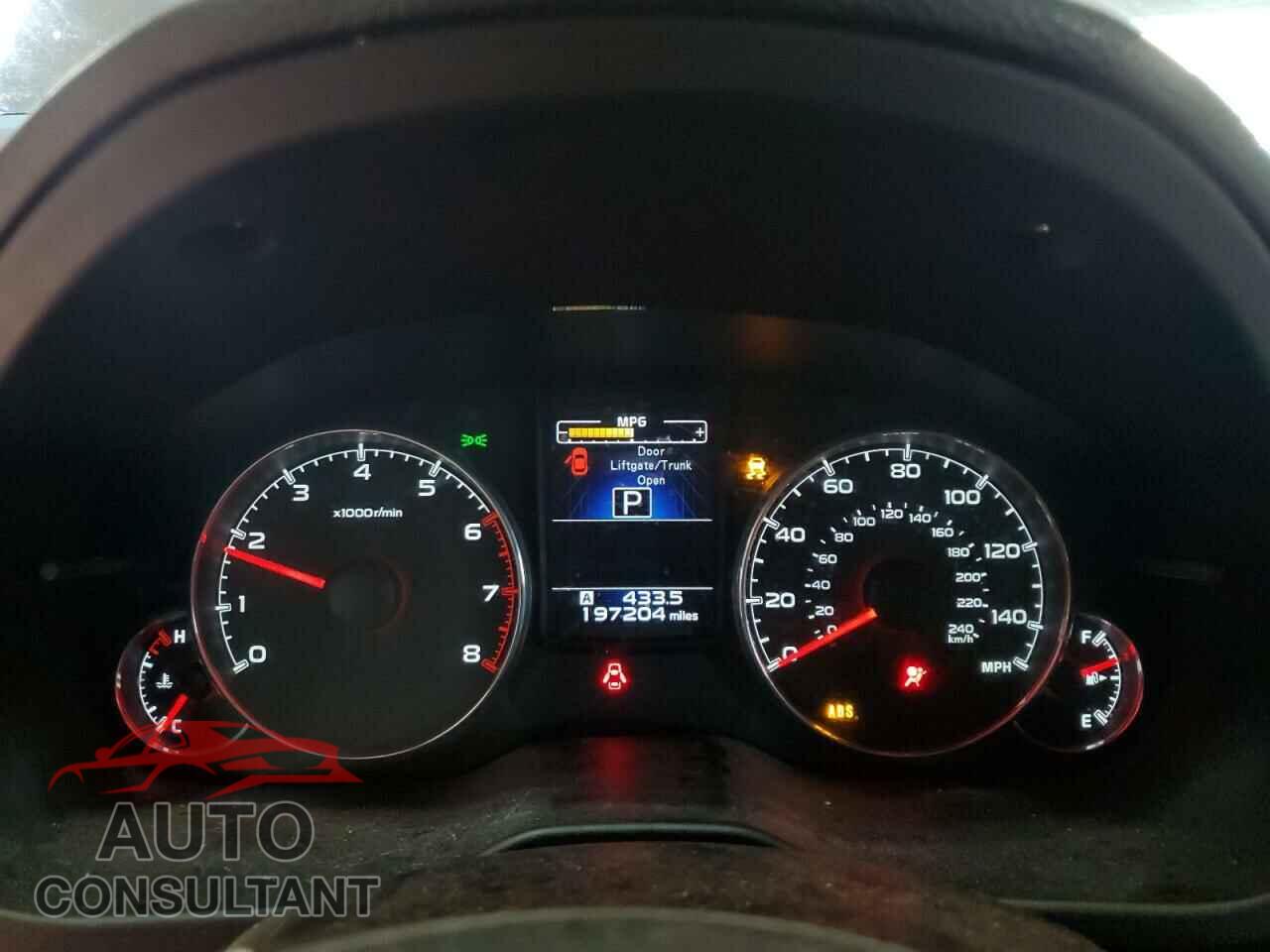 SUBARU OUTBACK 2014 - 4S4BRBKCXE3319926