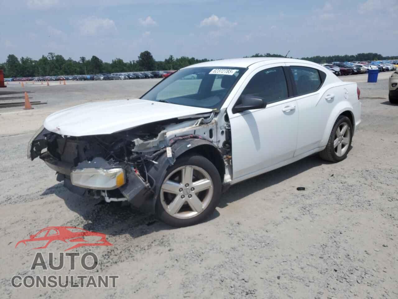 DODGE AVENGER 2013 - 1C3CDZAB3DN661783