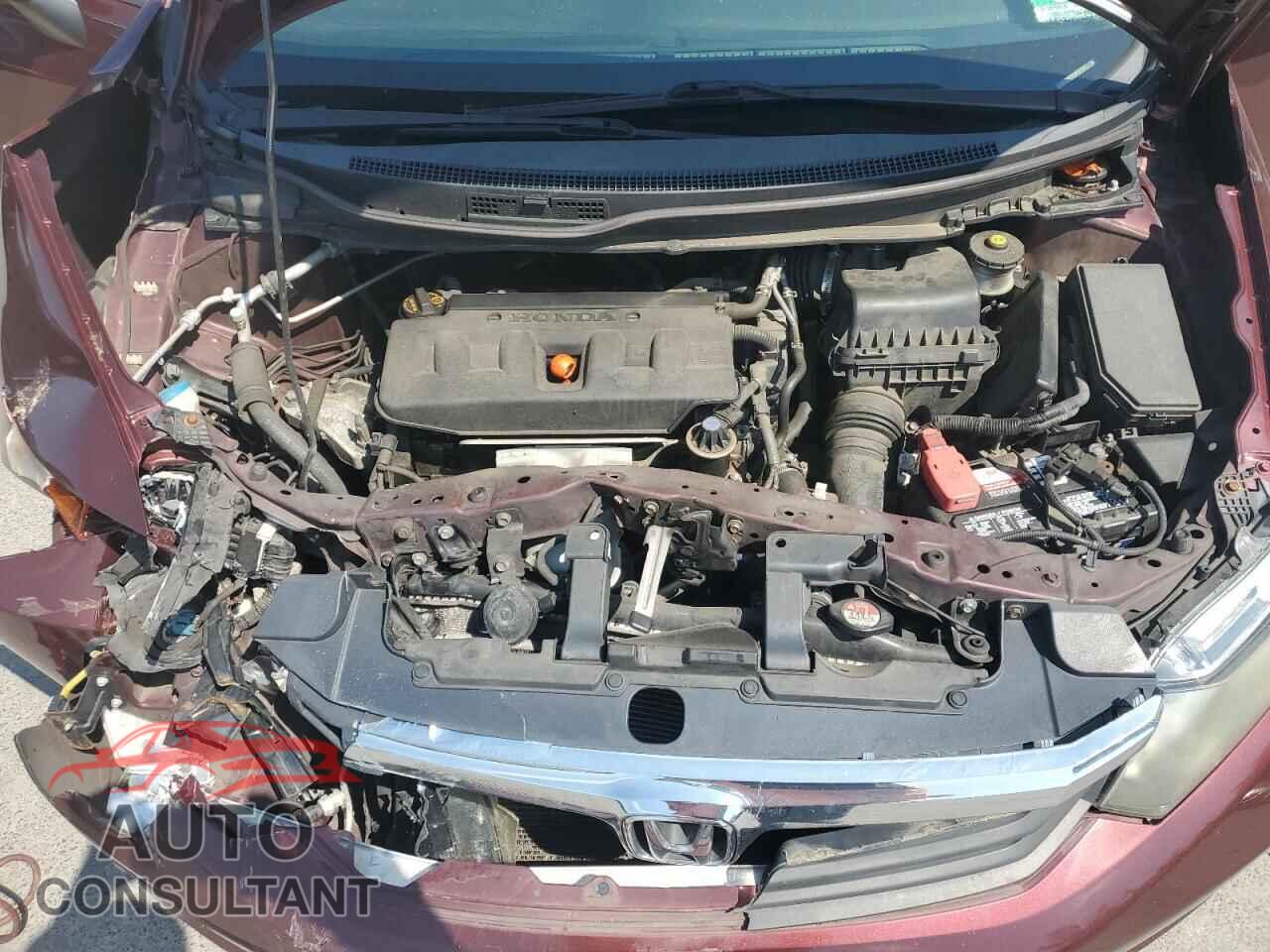 HONDA CIVIC 2012 - 19XFB2F52CE377332