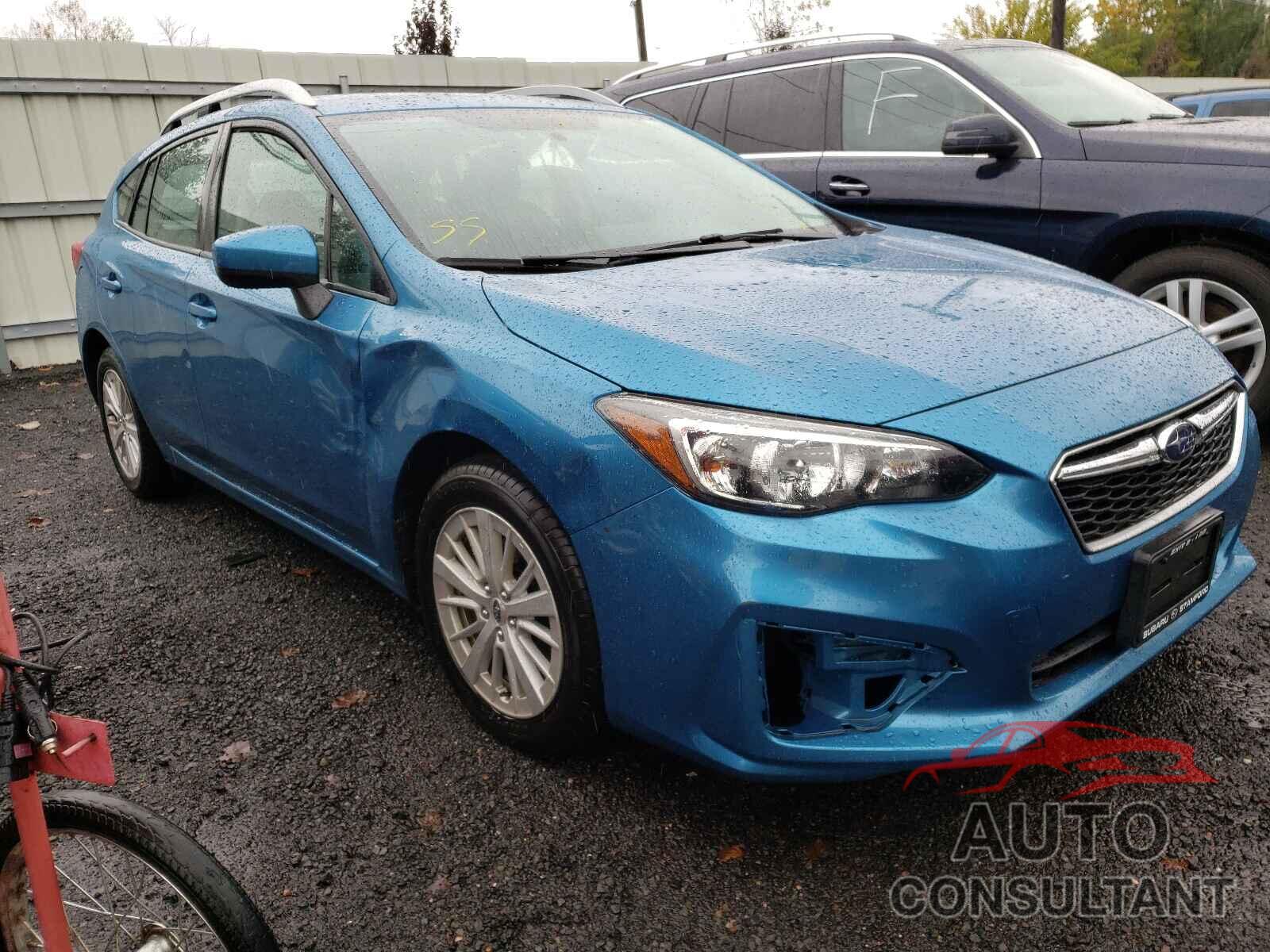 SUBARU IMPREZA 2018 - 4S3GTAB6XJ3700539