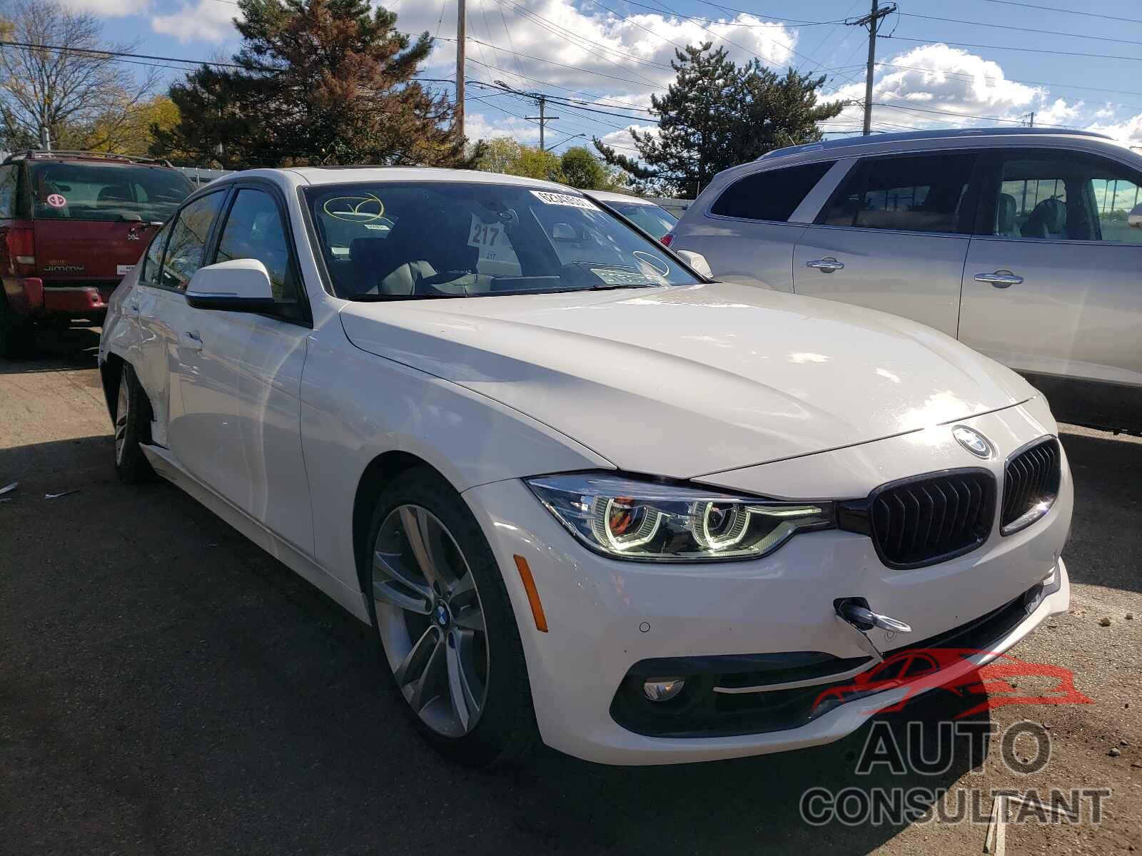 BMW 3 SERIES 2016 - WBA8E3C54GK503927