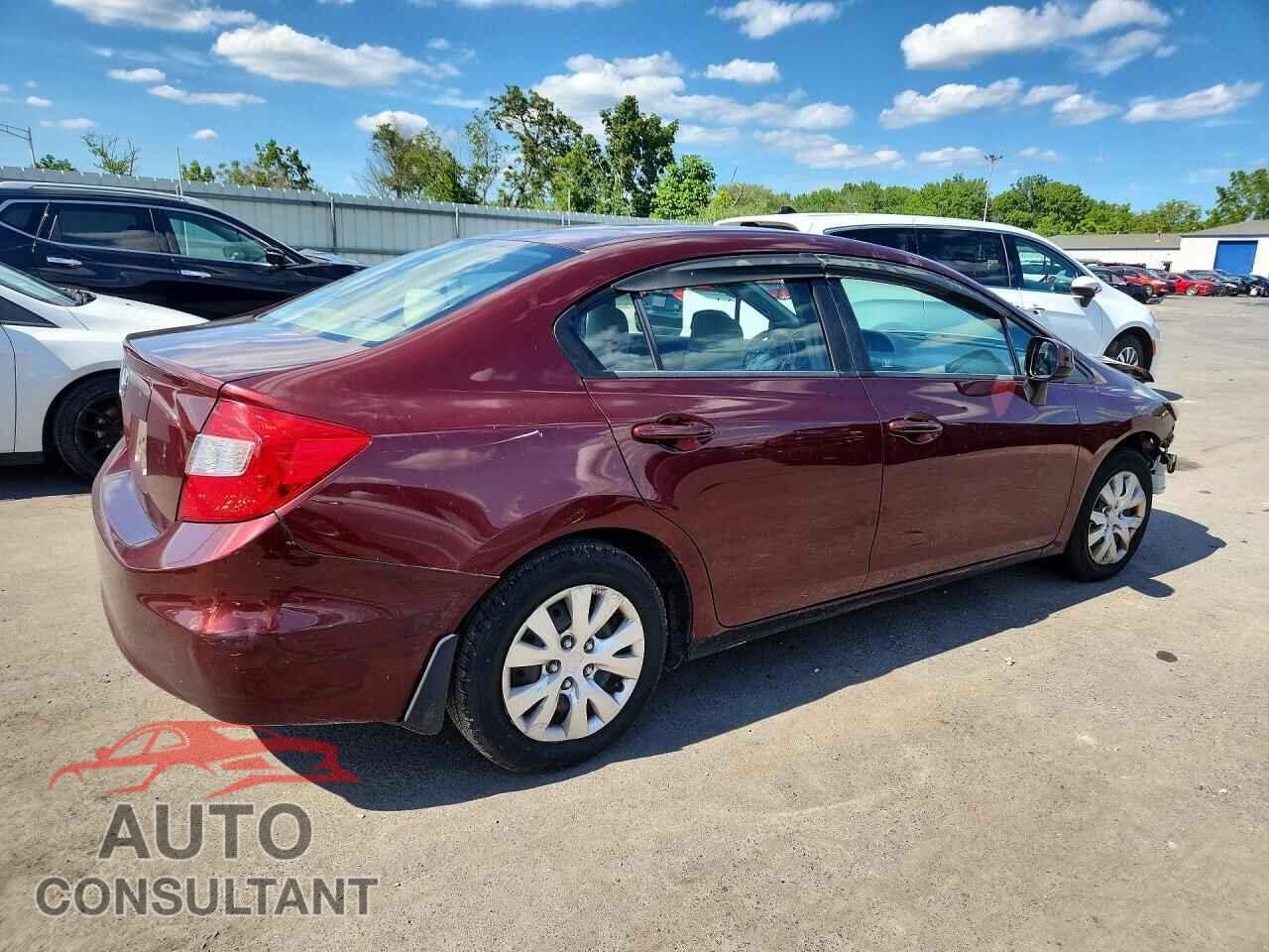 HONDA CIVIC 2012 - 19XFB2F52CE317664