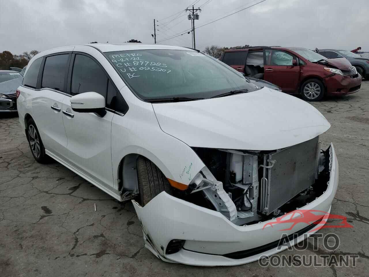 HONDA ODYSSEY 2022 - 5FNRL6H87NB025207