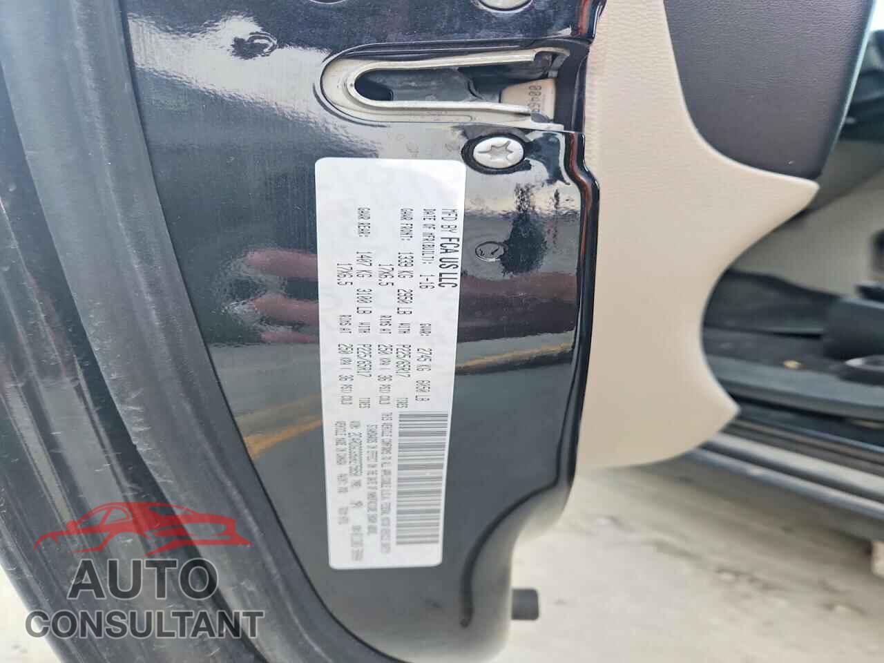DODGE CARAVAN 2016 - 2C4RDGCG9GR275850