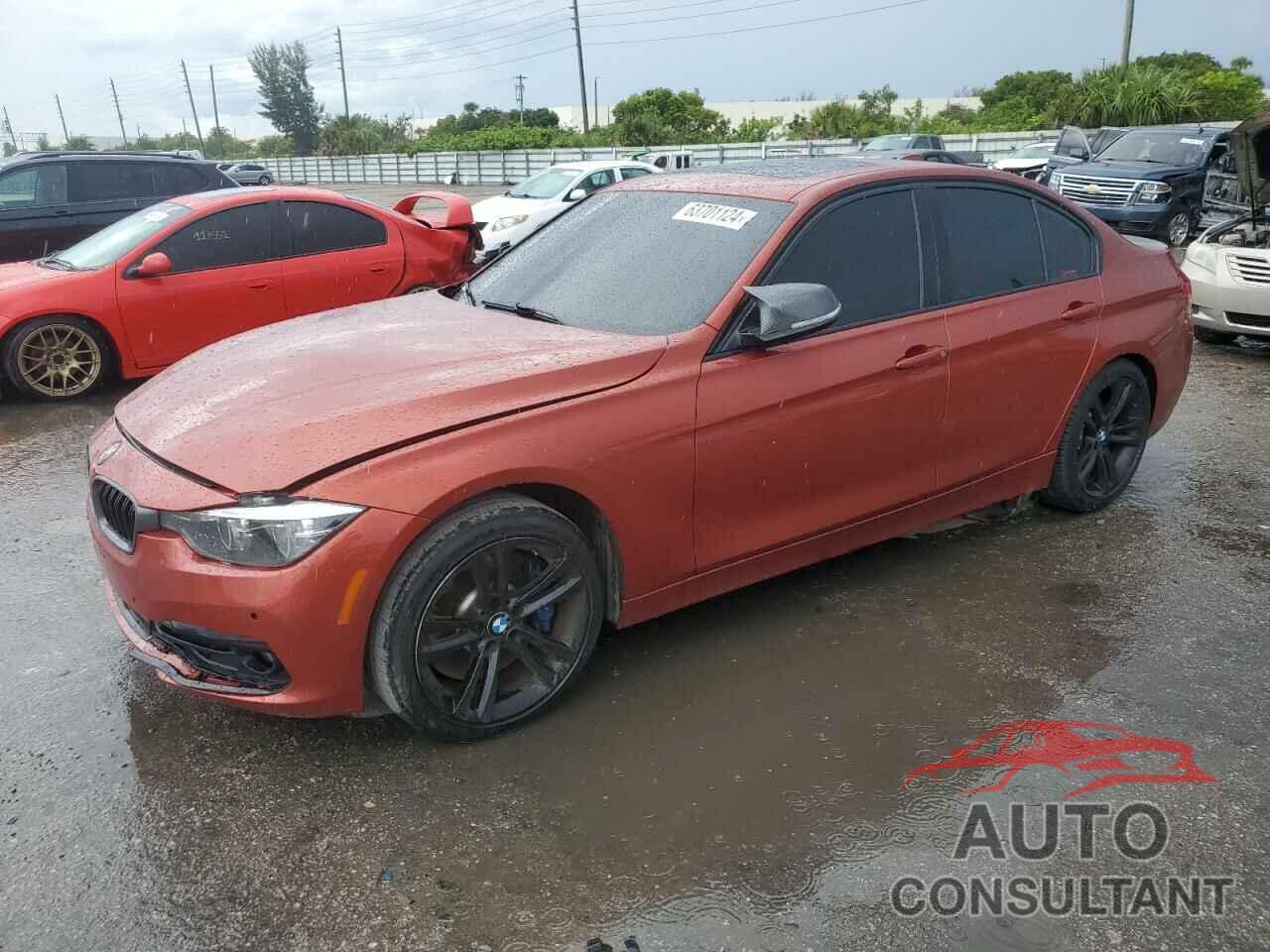 BMW 3 SERIES 2018 - WBA8B3G52JNV01294