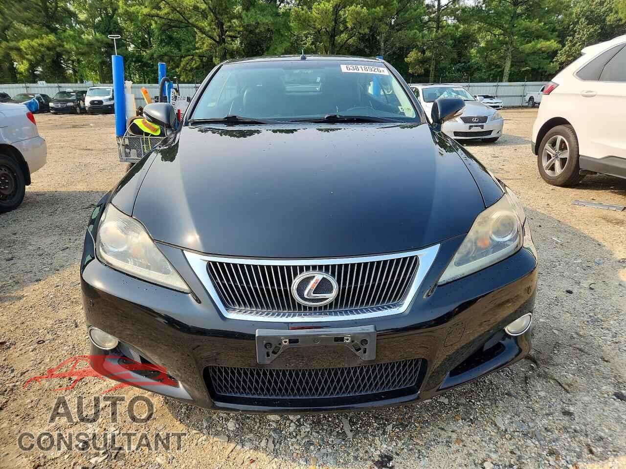 LEXUS IS 2012 - JTHFF2C21C2526193