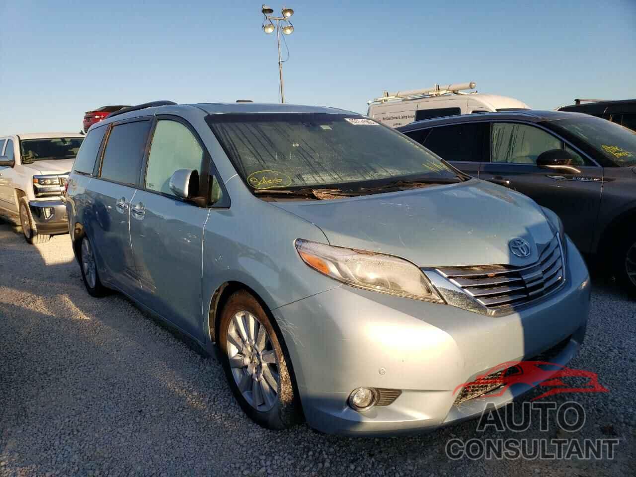 TOYOTA SIENNA 2017 - 5TDYZ3DCXHS780838