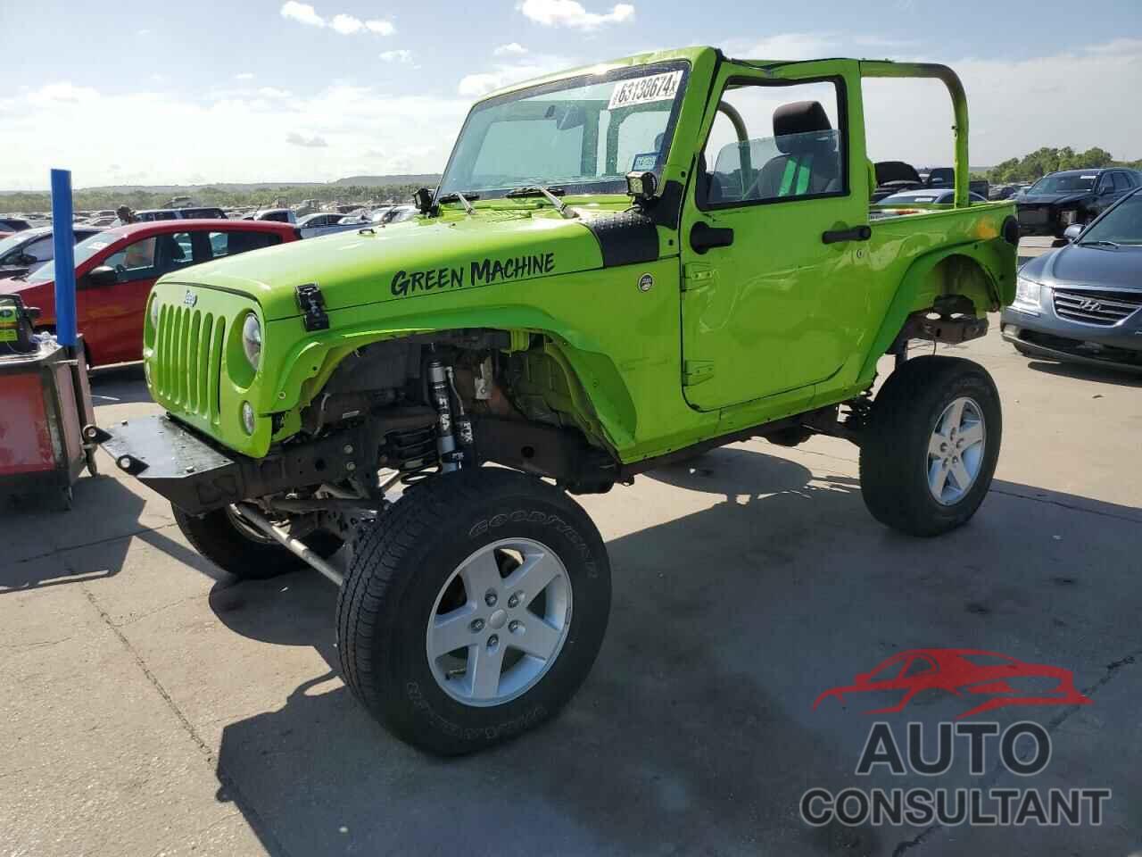 JEEP WRANGLER 2013 - 1C4AJWAG7DL506218