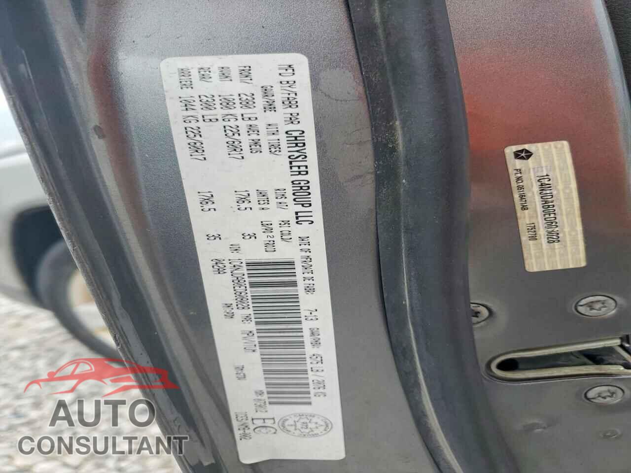 JEEP COMPASS 2014 - 1C4NJDAB0ED608028
