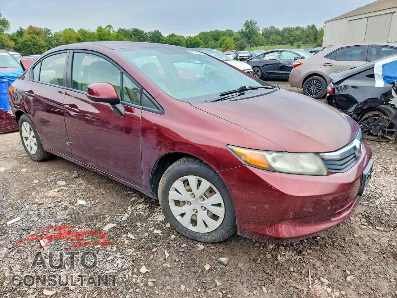 HONDA CIVIC 2012 - 19XFB2F52CE342726
