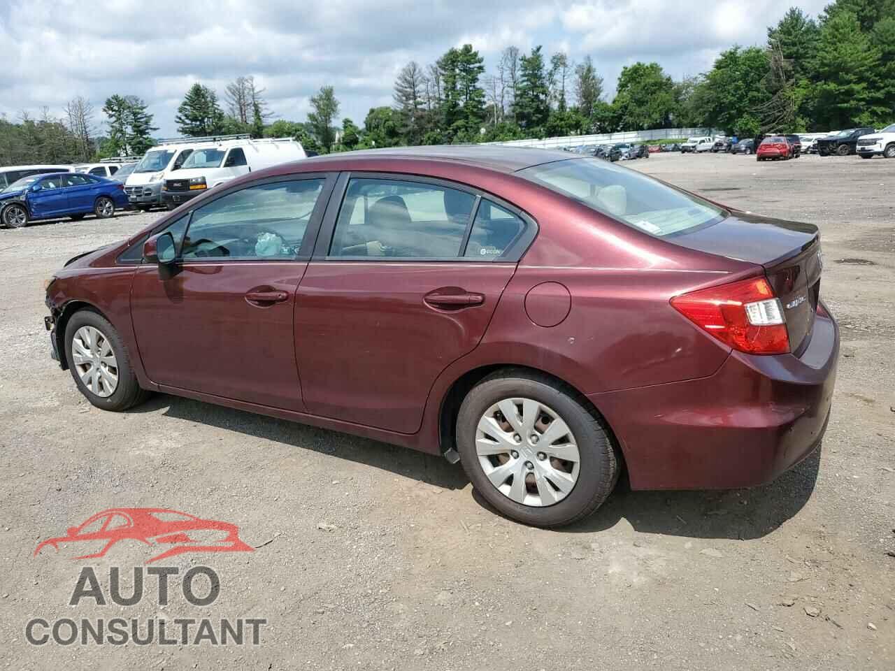 HONDA CIVIC 2012 - 19XFB2F5XCE344983