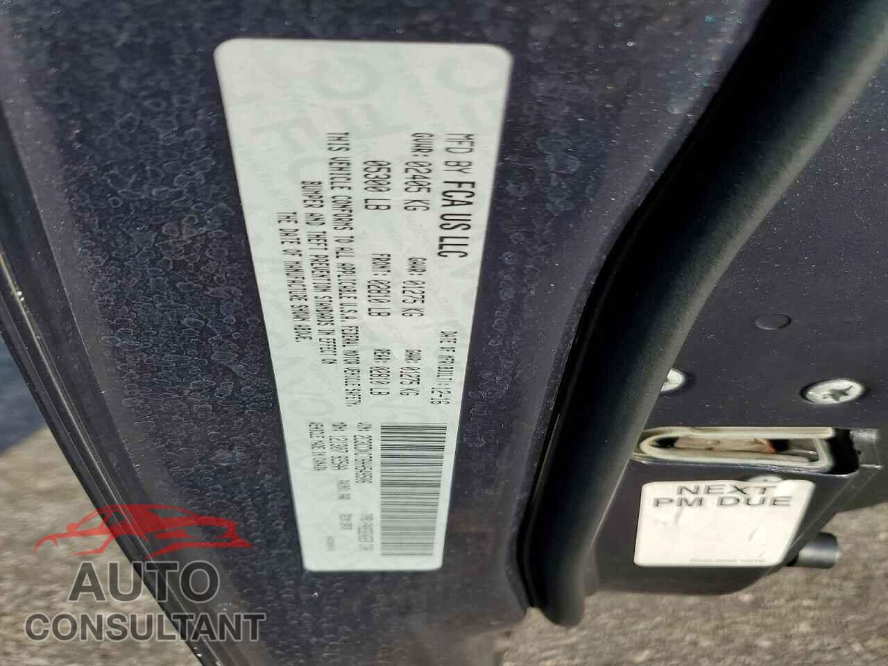 DODGE CHARGER 2017 - 2C3CDXCT8HH549506