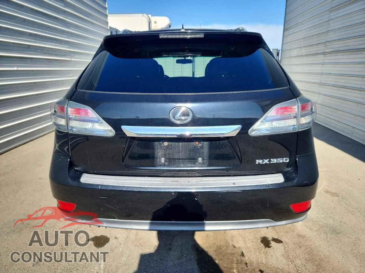 LEXUS RX350 2011 - 2T2ZK1BA3BC058590