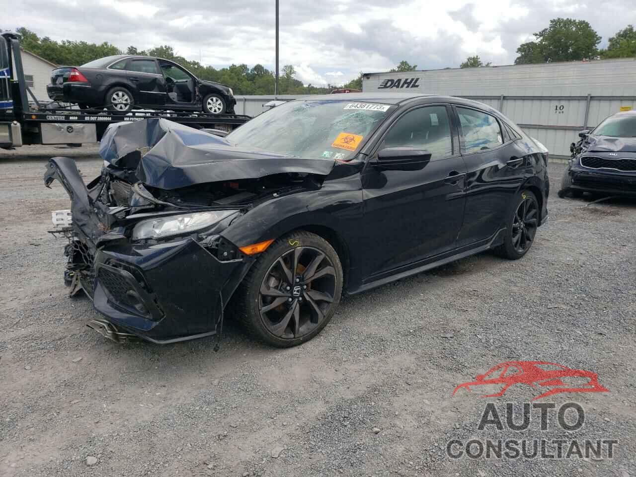 HONDA CIVIC 2018 - SHHFK7H44JU425727