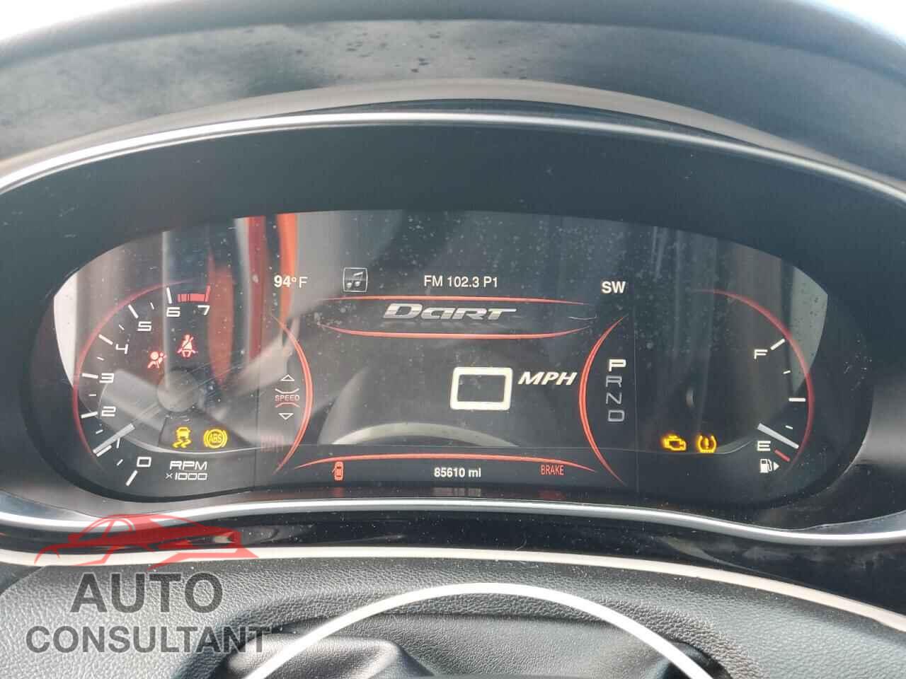 DODGE DART 2015 - 1C3CDFCBXFD422896