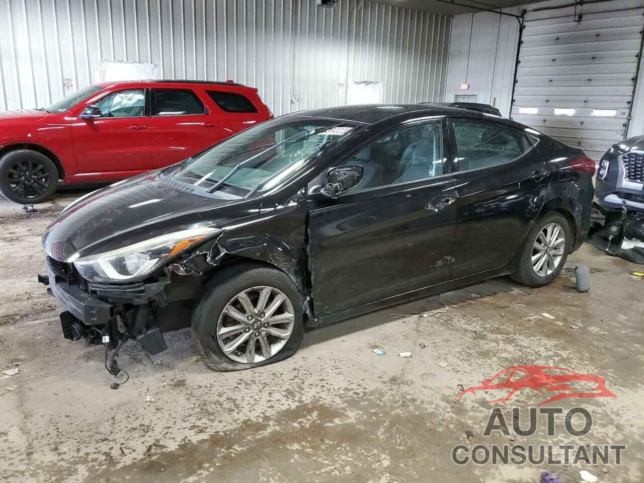 HYUNDAI ELANTRA 2014 - KMHDH4AE7EU038672